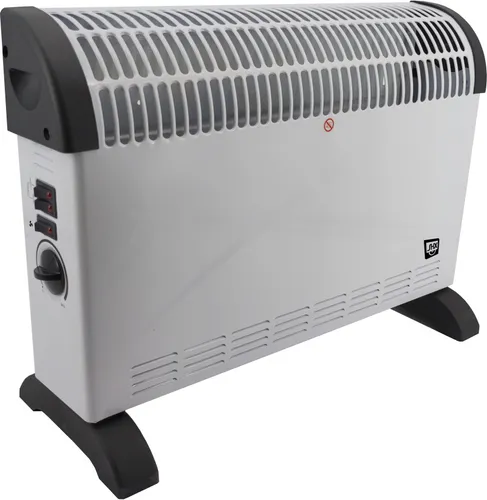 SHX SHX08TKV2000 Konvektorheizung mit Turbo-Heizlüfter 2000W - Elektroheizung für Räume bis 20 m², mit stufenlosem Thermostat und Turbo-Lüfter für schnelle Wärmeverteilung. Ideal für kalte Wintertage, leise im Betrieb und sicher durch Überhitzungsschutz.