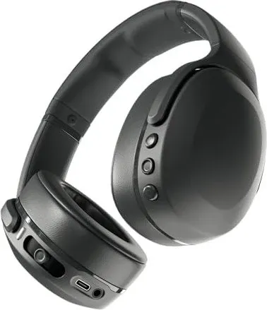 SKULLCANDY CRUSHER EVO - Over-ear Bluetooth Headset in Schwarz, hervorragender Klang mit Rauschunterdrückung und bis zu 40 Stunden Akkulaufzeit