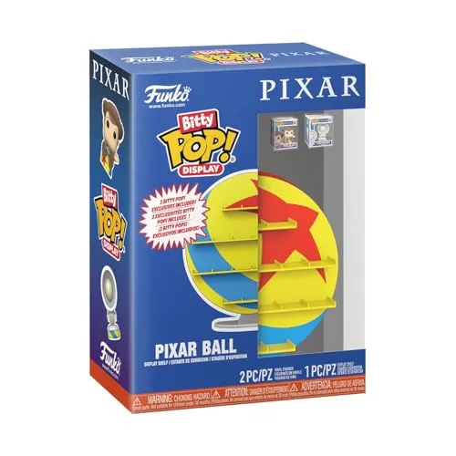 Funko Bitty POP! Display Pixar: Ball (59539) - Sammelfigur im Pixar-Design, ideal für Sammler und Fans, um ihre Lieblingscharaktere stilvoll zu präsentieren.