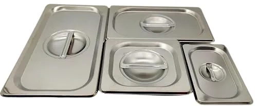 Morleos GN 1/3 Deckel Gastronormbehälter aus rostfreiem Edelstahl 325 x 176 mm | stapelbar & rostfreier GN Behälter | Gastronomie-, Event- & Catering Zubehör aus robusten 0,7 mm Stahl