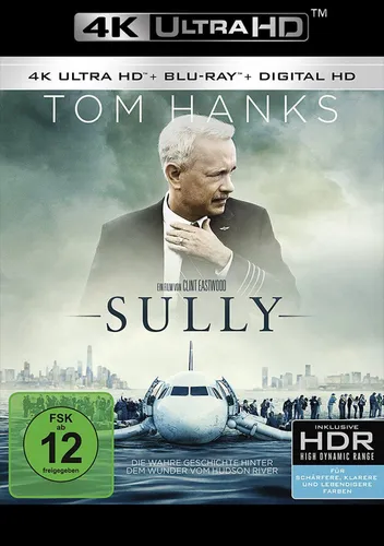 Sully - (Tom Hanks) - 4K Ultra HD Blu-ray + Blu-ray # UHD+BLU-RAY-NEU