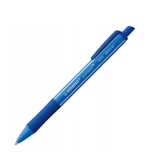 Długopis automatyczny, ultramarine blue Stabilo 4006381624572