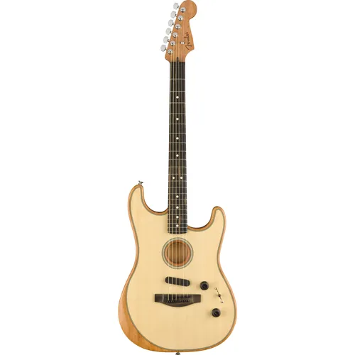 Fender AM Acoustasonic Stratocaster Natural Westerngitarre
