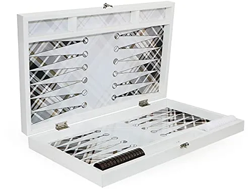 Luxus Designer Backgammon Tavla XXL Gesellschaftsspiele Ekose
