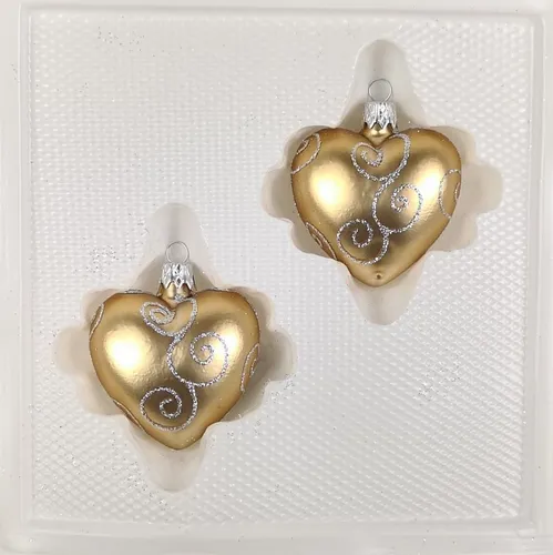 Weihnachtsbaumschmuck Gold von Navidacio