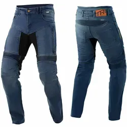 Trilobite Parado Slim Jeans - Blau W36/L34 - Motorradhosen mit Tri-Stretcher® PRO 5.0 Denim für hohen Komfort und Sicherheit, zertifizierte Protektoren und verstellbare Einsätze für optimale Anpassung.