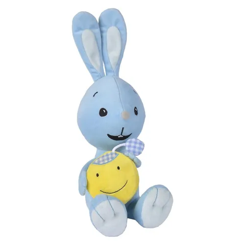 Kikaninchen Gute Nacht Plüschtier 35cm - Plüschfigur mit Licht und Sound, leuchtender Mond und Schlaflied für süße Träume, waschbar und ideal ab den ersten Lebensmonaten