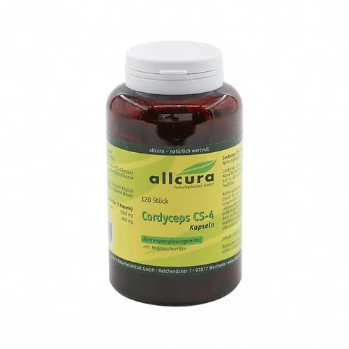 Produktbild allcura Cordyceps CS-4 Extrakt Kapseln
