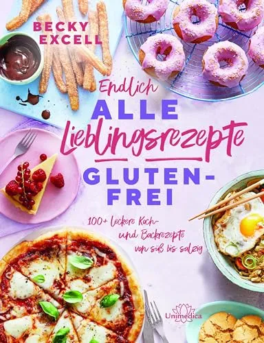 Endlich ALLE Lieblingsrezepte GLUTENFREI: 100+ köstliche Rezepte für jeden Geschmack - Freizeit, Haus & Garten - Entdecken Sie über 100 glutenfreie Koch- und Backrezepte, die von süß bis salzig reichen und für jeden Anlass perfekt sind.