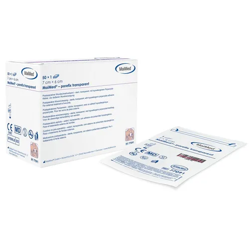 MaiMed® porefix transparent Wundschnellverband 20 x 10 cm