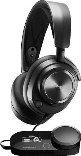 SteelSeries Arctis Nova Pro - Multi-System Gaming Headset, Hi-Res Audio mit 360 Spatial Sound und KI-Mikrofon für klare Kommunikation