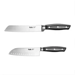 Fissler Profi Messerset 2-teilig – Brotmesser & Santokumesser