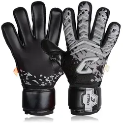 Catch & Keep Torwarthandschuhe Kralle Splash Grau - Torwarthandschuhe für Kinder, atmungsaktiv und wasserabweisend – ideal für junge Torhüter, die ihre Fähigkeiten im Fußball verbessern möchten.