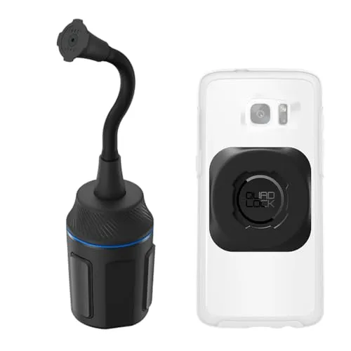 Quad Lock Getränkehalter Handyhalterung Kit mit universellem MAG Adapter für Smartphones
