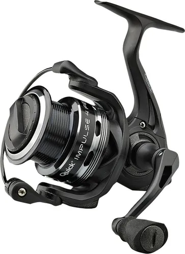 Quick Impulse 4 Feeder 4000 FD - Hochleistungsangelrolle - Angelrollen mit 5,2:1 Übersetzung und 3+1 Kugellagern, perfekt für präzises Fischen und lange Angel-Sessions.