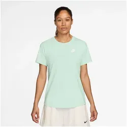 Nike Sportswear T-Shirt W NSW CLUB SS TEE – Bequemer Schnitt für den Alltag - Dieses T-Shirt bietet einen modernen Look mit einem etwas weiteren Schnitt und abgerundetem Saum. Das leichte Baumwollmaterial sorgt für hohen Tragekomfort und ist ideal für den täglichen Gebrauch.