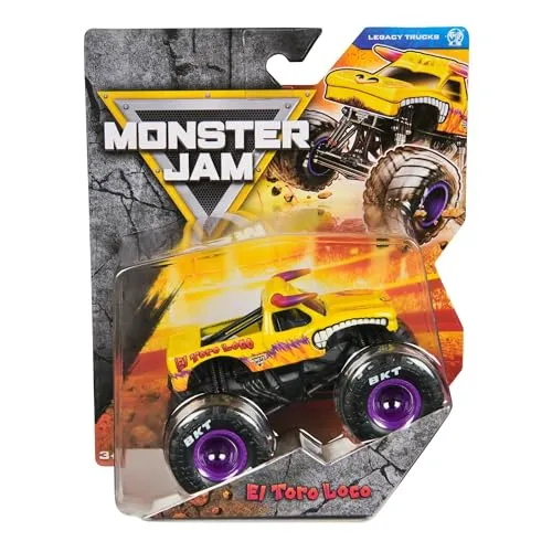 Monster Jam 2025 Official 1:64 Diecast Truck Series 42 Legacy Trucks El Toro Loco