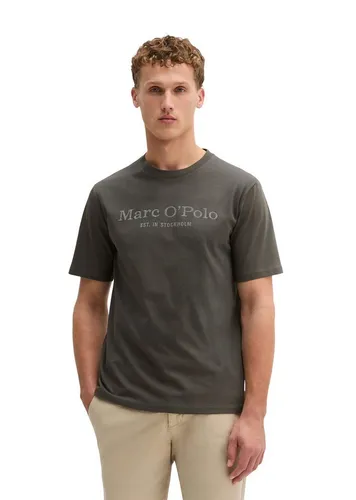 Marc O'Polo Herren T-Shirt B21222051230, Grau New, L EU - T-Shirts für Herren aus 100% nachhaltiger Baumwolle, hochwertiger Jersey-Stoff und stilvolles Design für jeden Anlass – ideal für umweltbewusste Modebewusste.