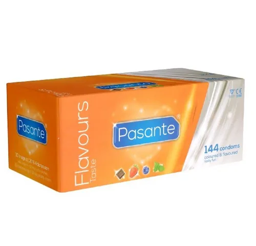 Pasante Kondome Taste (Flavours) 144 Stück - Entdecken Sie Vielfalt mit den Pasante