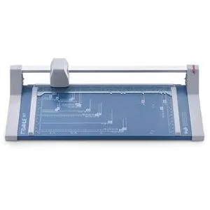 Dahle Rollenschneider 507 - A4, 8 Blatt Leistung, automatischer Pressmechanismus und 5 Jahre Garantie