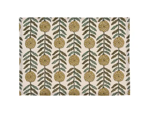 Home & styling collection Tischdecke Tischset aus Baumwolle mit Blumenmuster, 45 x 30 cm (Tischdecken 1-tlg)