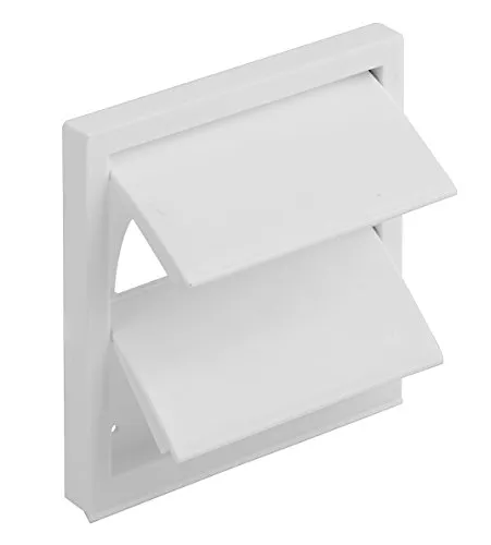 Upmann 66213 Wrasenklappen 2tlg. 125mm weiß