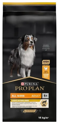 PURINA Pro Plan Light Sterilised All Sizes Adult von PURINA NESTLE
