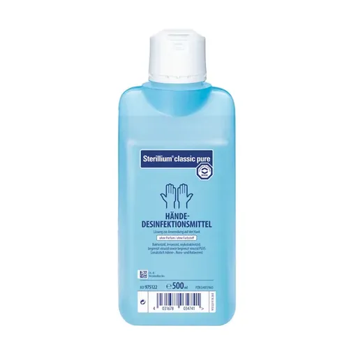 Paul Hartmann AG Bode Sterillium classic pure 500 ml Farbstoff- und parfümfrei, für alle Bereiche geeignet 9820630
