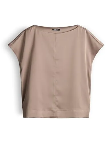 OPUS Langarmbluse 40 - WARM TAUPE - Stylische Bluse in Größe 40 aus 100% Polyester, pflegeleicht und ideal für den Alltag oder besondere Anlässe.