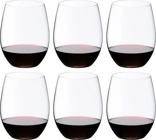 Riedel O Cabernet Merlot 6er Set - Hochwertige Weingläser für Cabernet und Merlot, ideal für Weinliebhaber und perfekte Entfaltung der Aromen.