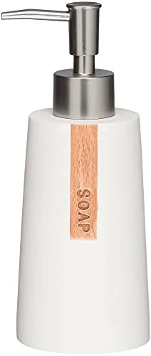 Sealskin Seifenspender Pierra, Polyresin, Farbe: Weiß