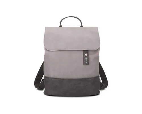 Zwei Damen City-Rucksack Jana JR13 - Sportlich-eleganter Damenrucksack, 7 Liter Volumen, wasserabweisendes Kunstleder und komfortable Rückenpolsterung
