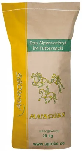 Agrobs Maiscobs 20 kg - Pferdefutter, nährstoffreiche Maiscobs für gesunde und leistungsstarke Pferde, ideal zur Ergänzung der Futterration.