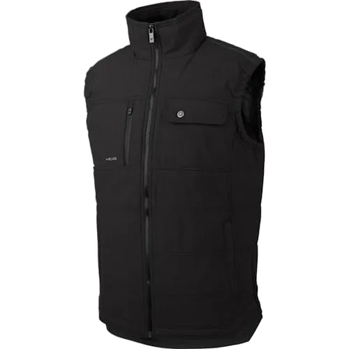 WÜRTH MODYF Arbeitsweste Nature – multifunktionale Winterweste für Handwerker in Größe 3XL – winddicht & wasserabweisend (10.000 mm WS) - in schwarz