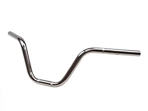 Chrom Lenker 620 x 200mm passend für Yamaha DT, Peugeot 103 SP SPX, MBK Motobecane 51, Puch Maxi Monza, Hercules MK K, Kreidler Florett Flory, Honda, Zündapp, Simson S50 S51 S53 S70 S83 Mofa Moped
