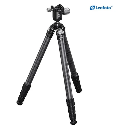 Leofoto SA-324C mit Gewehraufnahme MG-40 (Carbon, Metall) (2006205199)