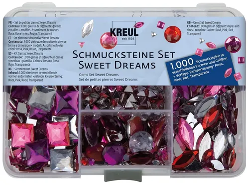 KREUL Schmucksteine Set Hobby Line 