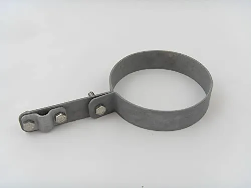 Rohrschelle Regenrohrschellen Dachrinnenklemme feuerverzinkt Ø60