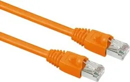 Patchkabel cat 7 S/FTP PIMF Halogenfrei orange 15m