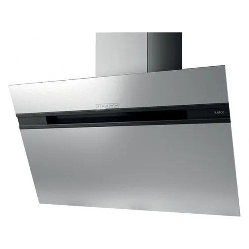 Elica Wandhaube Stripe IX/A/90 PRF0110515B Edelstahl - Dunstabzugshaube, 90 cm breit, mit LED-Beleuchtung und intensiver Leistung von 757 m³/h für effektive Luftreinigung. Energieklasse B und leise im Betrieb (50-65 dB).