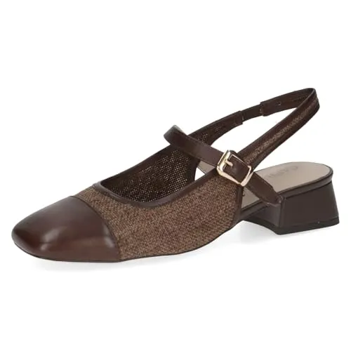 Produktbild CAPRICE Damen Pumps mit Absatz, Braun (DK Brown Comb), 38