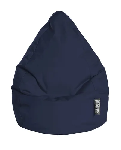 Sitzsack Brava Bean Bag XL - Jeansblau - Sitzsack für 1 Person mit ca. 220 Litern Volumen, ideal für gemütliche Stunden im Wohnzimmer oder Kinderzimmer. Hoher Komfort durch hochwertige Kunstfaserfüllung.