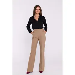 Stylove Beige Bootcut Hose