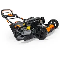 TOP CUT TC-LS-51-196L Benzin Rasenmäher mit Radantrieb