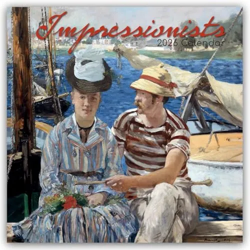 Impressionsts – Impressionisten – Impressionismus Kunstkalender – 12-Monatskalender: Original The Gifted Stationery Co. Ltd [Mehrsprachig] [Kalender] (Wall-Kalender)