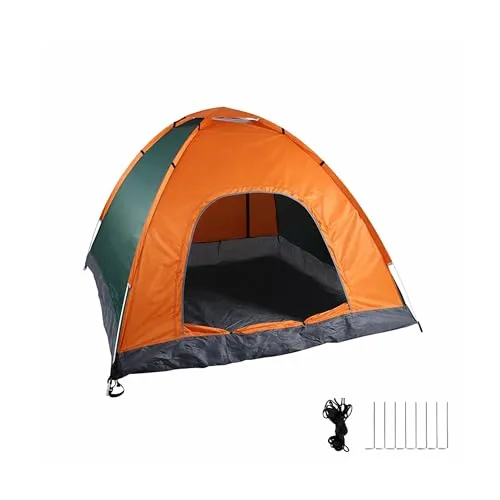Relaxdays Pop Up Zelt Strand, Wurfzelt für 2-3 Personen - Praktisches Wurfzelt mit einfacher Pop-Up-Funktion für schnellen Aufbau. Kompakt und leicht verstaut, ideal für Strand oder Picknick. Mit UV-Schutz 50+ für angenehme Aufenthalte im Freien.