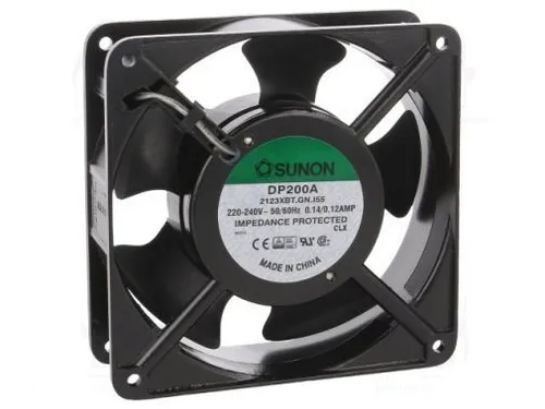 Produktbild Sunon Lüfter 120x120x38mm DP200A2123XBT-IP55 AC 230V 2850 U/min 45dBA Kugellager