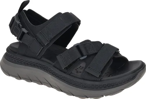 Geox Trekkingsandale blau 44 EU - Komfort für Outdoor-Abenteuer - Wanderschuhe mit Klettverschluss, ideal für Wanderungen. Leichtes Lederimitat/Textil-Obermaterial und EVA-Laufsohle sorgen für optimalen Tragekomfort.
