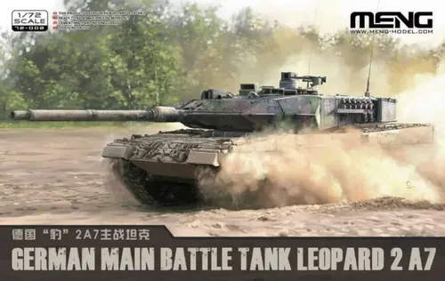 German Main Battle Tank Leopard 2 A7 / 1:72 - Meng Model 72002