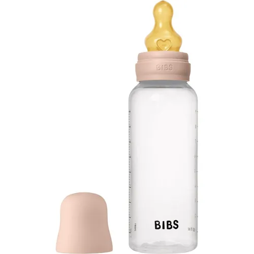 BIBS Anti-Colic Baby Bottle Latex Antikolikflasche Blush 270 ml